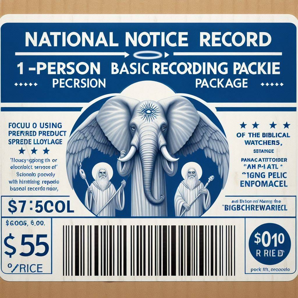 1-Person Basic Recording Package