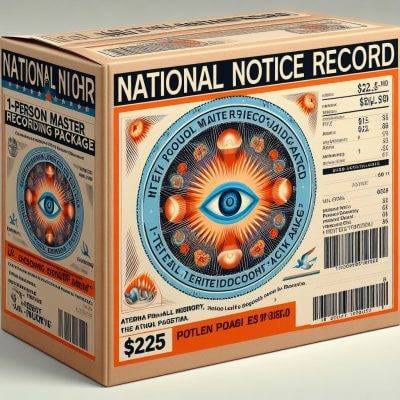 1-Person Master Recording Package