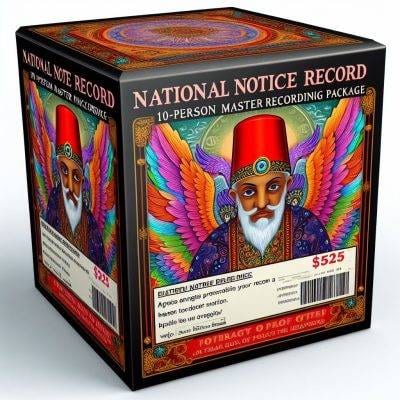 10-Person Master Recording Package