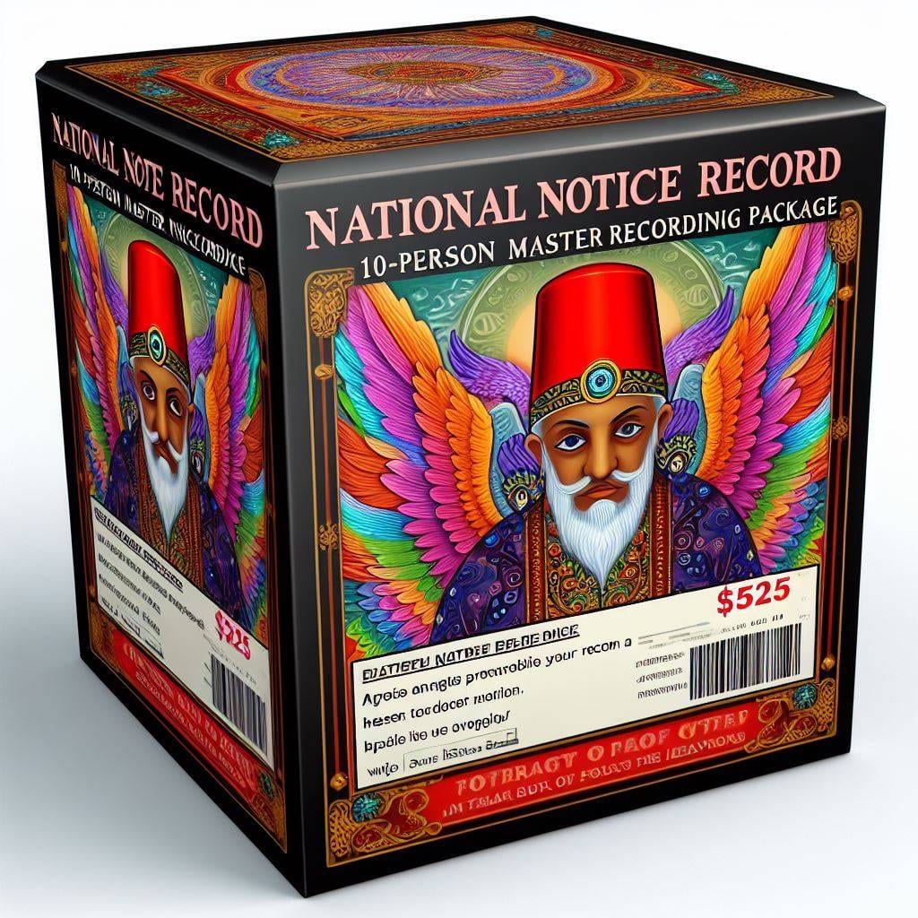 10-Person Master Recording Package