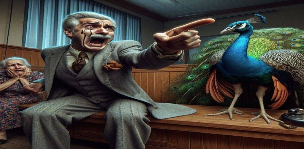 Escaped Emotional Support Peacock Can You Make Your Landlord Pay 02