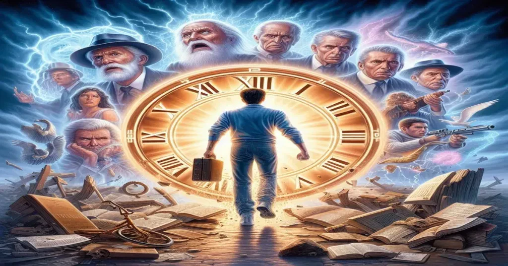 Time Traveler's Dilemma Past Crimes, Future Justice Image 03