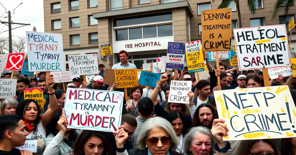 Hospitals letting unvaxxed patients die this is criminal image 01