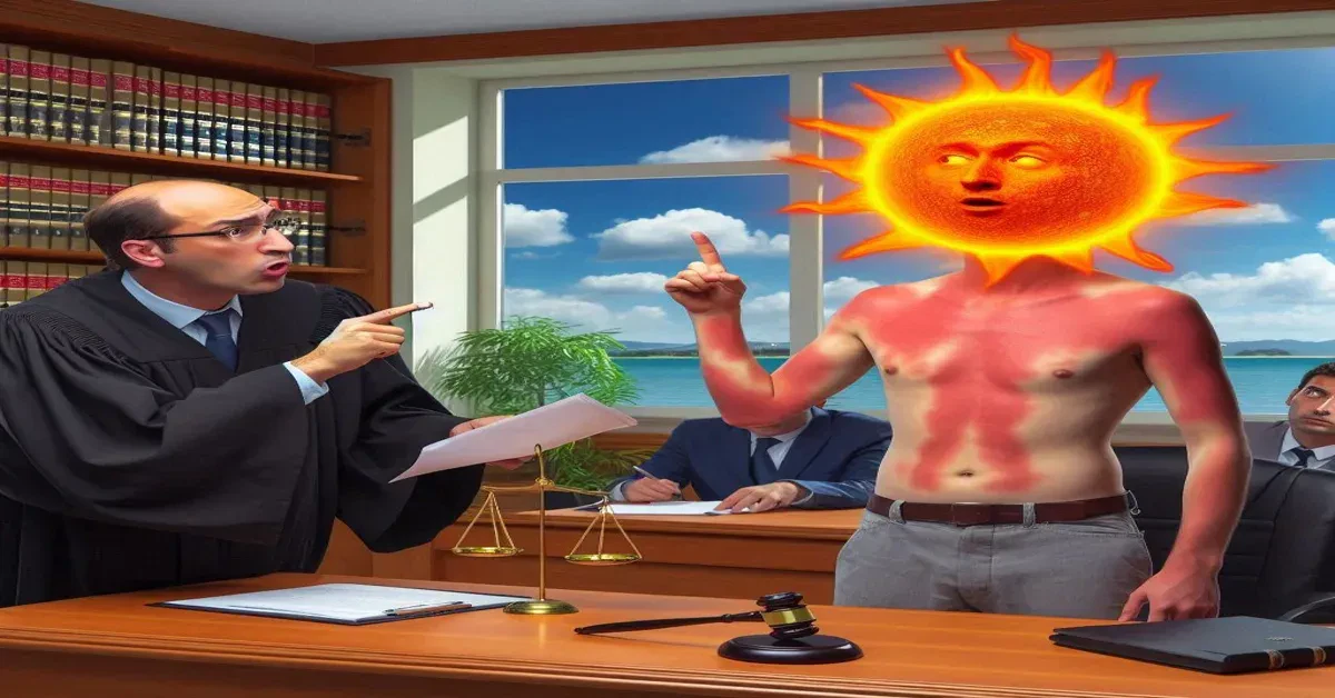 Suing The Sun Hilarious Legal Feuds With Nature Image 02