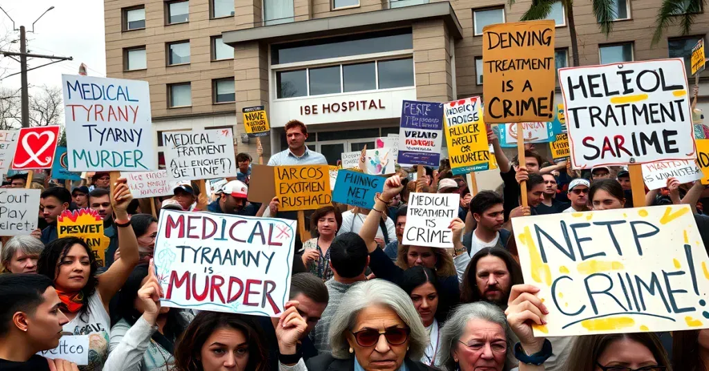 Hospitals letting unvaxxed patients die this is criminal image 01