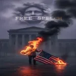 Is Criminalizing Flag Burning a Direct Attack on Free Speech Image